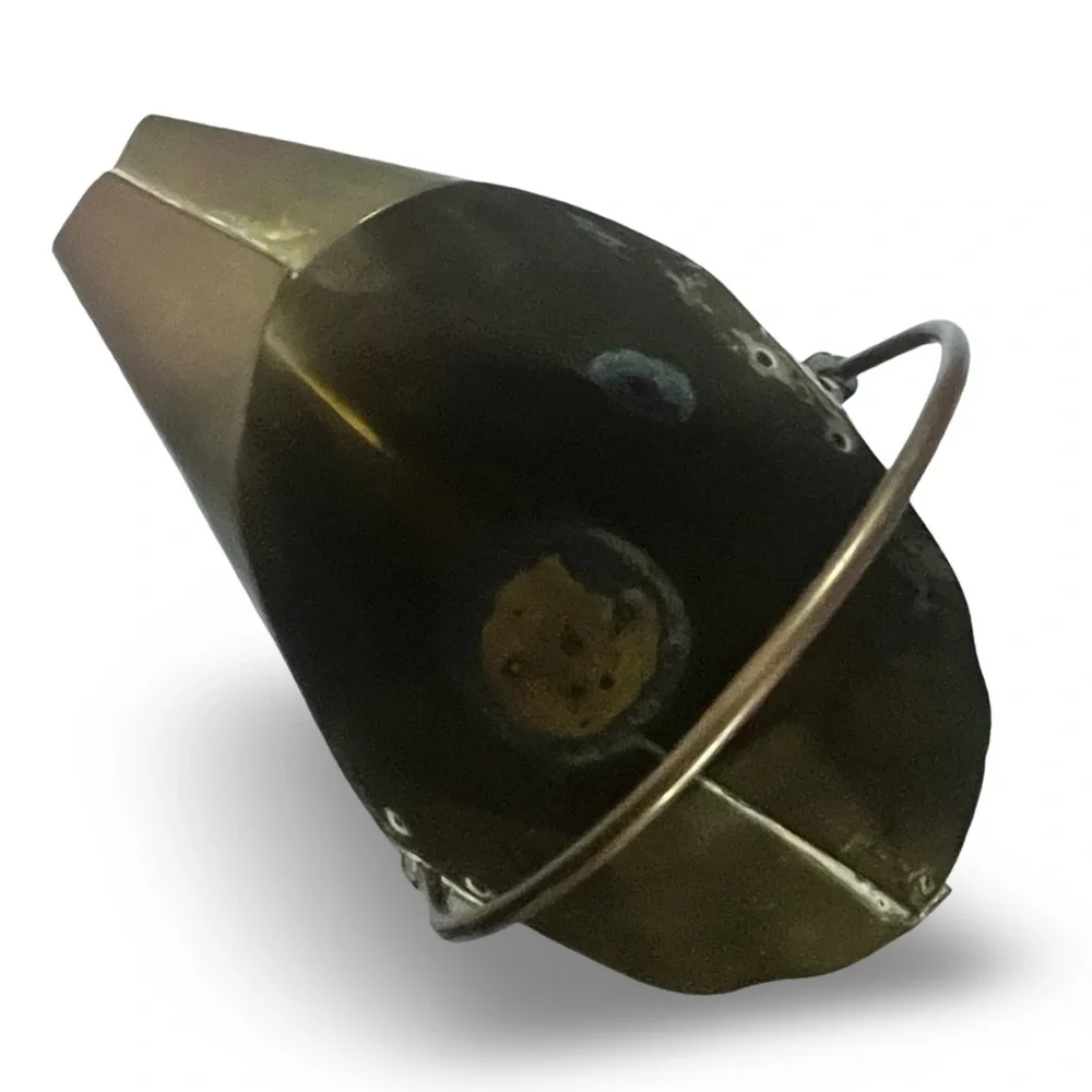 Mini Brass Coal Scuttle Bucket Planter